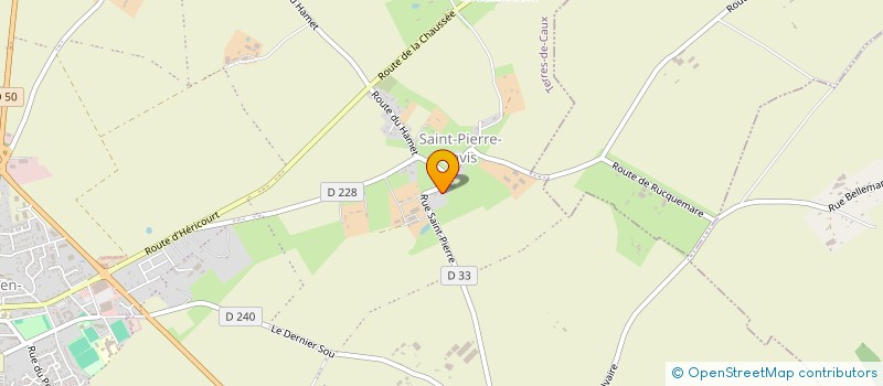 localisation de l'entreprise FERME DU HAMET  TERRES-DE-CAUX