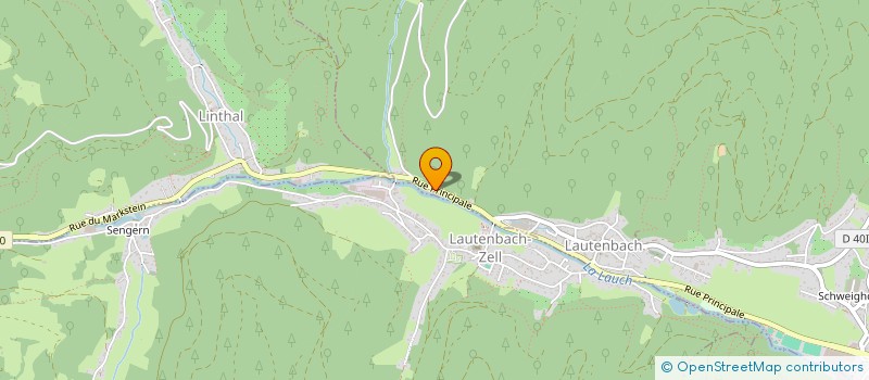 localisation de l'entreprise FERME DU MARKSTEIN  LAUTENBACH