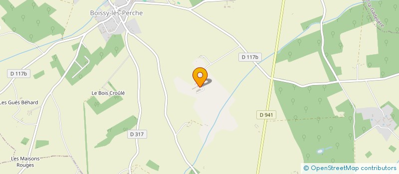 localisation de l'entreprise FERME DU MESNIL à BOISSY-LES-PERCHE
