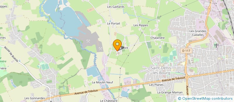 localisation de l'entreprise FERME DU MONT à SAINT-DENIS-LES-BOURG