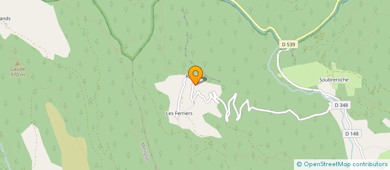 localisation de l'entreprise FERME DU MOULIN DE RAVEL  BOULC