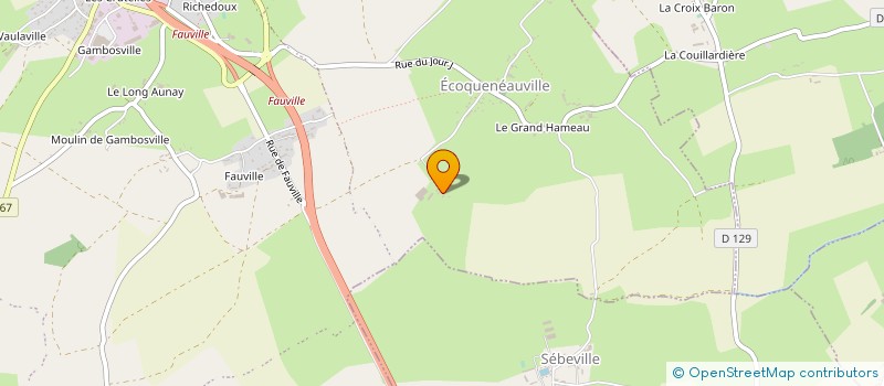 localisation de l'entreprise FERME DU MOULINET à SAINTE-MERE-EGLISE