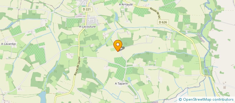 localisation de l'entreprise FERME DU PERROT à VIC-FEZENSAC