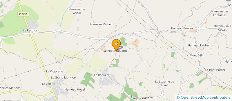 localisation de l'entreprise FERME DU PONT RILLY à BRICQUEBEC-EN-COTENTIN