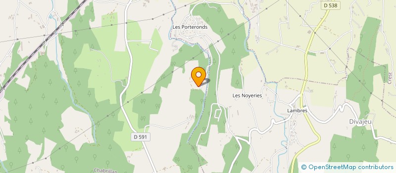 localisation de l'entreprise FERME DU RIF  CHABRILLAN