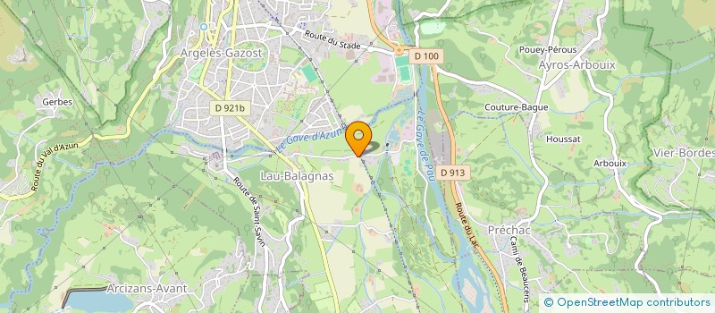 localisation de l'entreprise FERME DU SAILHET  LAU-BALAGNAS