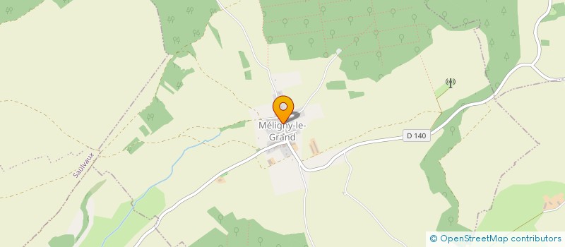 localisation de l'entreprise FERME DU VALLET BONA à MELIGNY-LE-GRAND