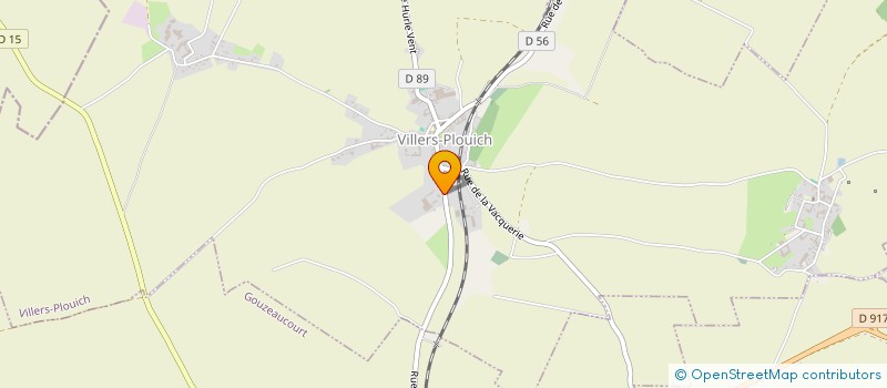 localisation de l'entreprise FERME DUCHEMIN  VILLERS-PLOUICH