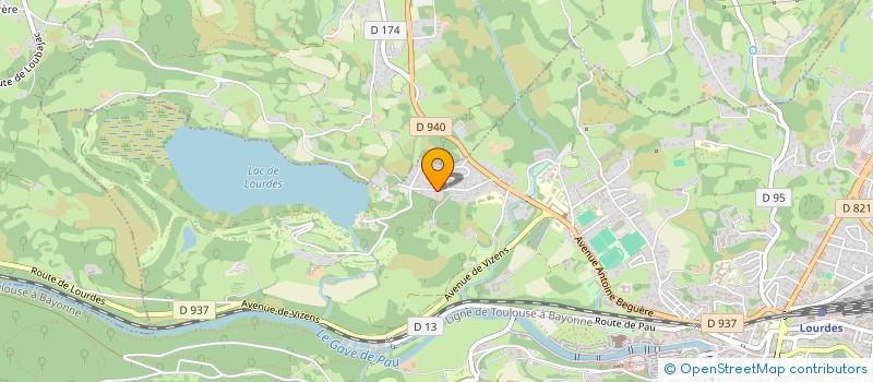 localisation de l'entreprise FERME EMBARRERE  POUEYFERRE