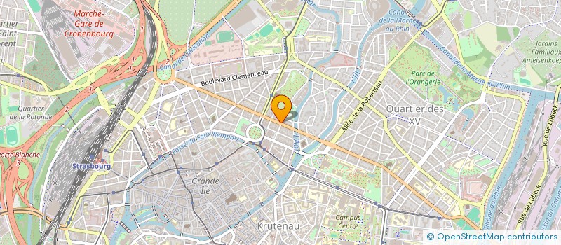 localisation de l'entreprise FERME EOLIENNE COTEAUX à STRASBOURG