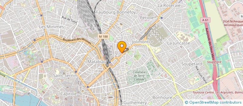 localisation de l'entreprise FERME EOLIENNE D'ESCAMPS à TOULOUSE