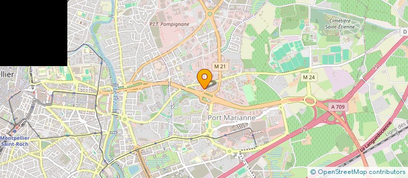 localisation de l'entreprise FERME EOLIENNE DE AVAILLES-LIMOUZINE à MONTPELLIER