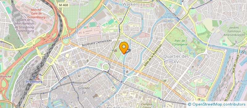 localisation de l'entreprise FERME EOLIENNE DE BENET 2 à STRASBOURG