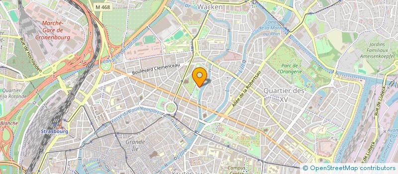 localisation de l'entreprise FERME EOLIENNE DE BOURDRIEN à STRASBOURG
