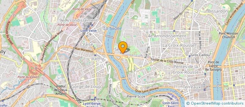 localisation de l'entreprise FERME EOLIENNE DE CHANVEAUX  LYON