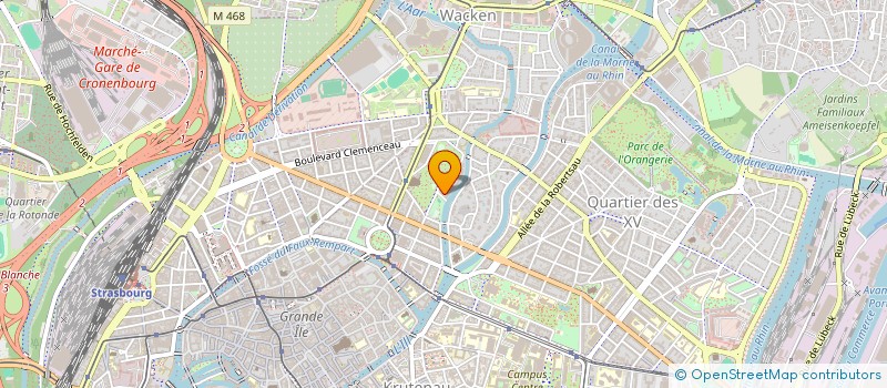 localisation de l'entreprise FERME EOLIENNE DE FERRIERES-AUNIS à STRASBOURG