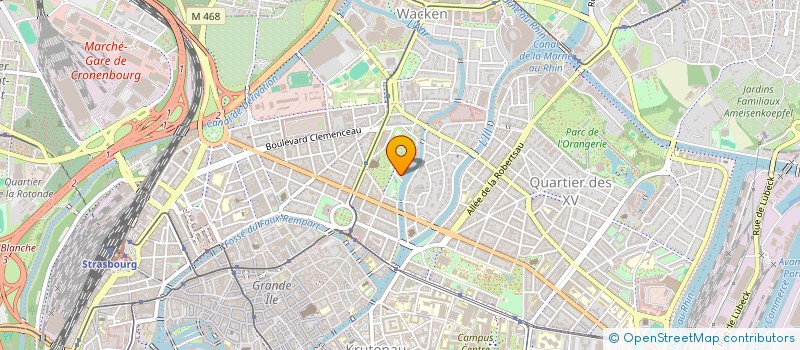 localisation de l'entreprise FERME EOLIENNE DE L'HOMMELET à STRASBOURG