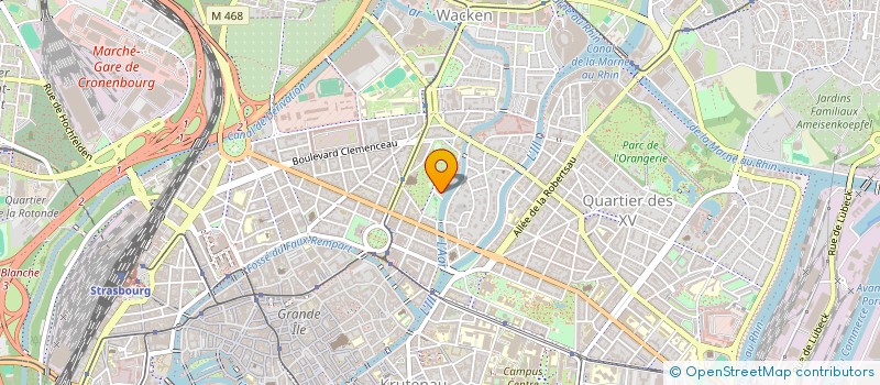 localisation de l'entreprise FERME EOLIENNE DE LA CHAUME DES ALOUETTES  STRASBOURG