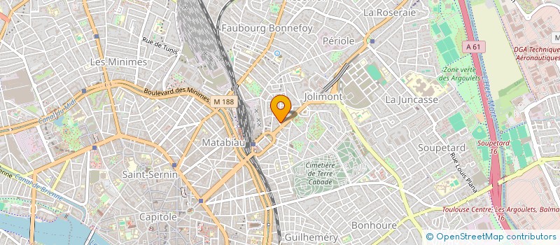 localisation de l'entreprise FERME EOLIENNE DE NUEIL-SOUS-FAYE à TOULOUSE