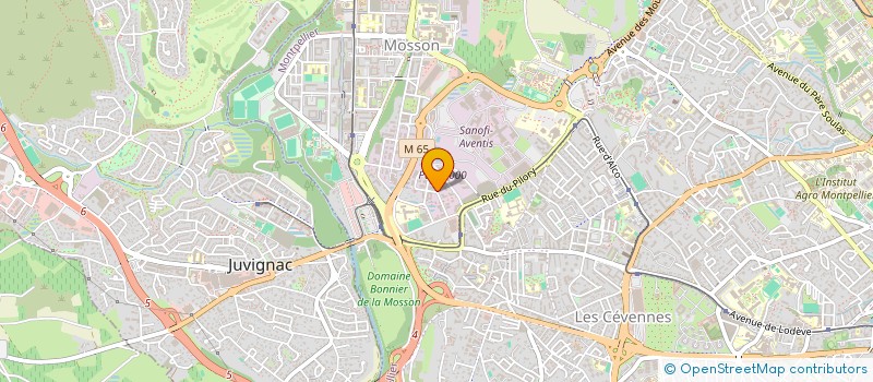 localisation de l'entreprise FERME EOLIENNE DE PUECH DE L'HOMME à MONTPELLIER