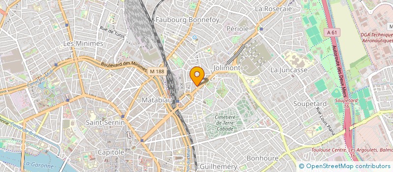 localisation de l'entreprise FERME EOLIENNE DE SAINT-NICOLAS-DES-BIEFS à TOULOUSE