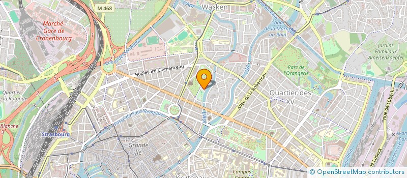 localisation de l'entreprise FERME EOLIENNE DE SAINT SECONDIN à STRASBOURG