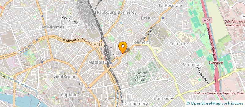 localisation de l'entreprise FERME EOLIENNE DE THORIGNY à TOULOUSE