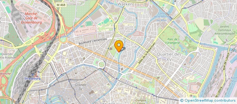 localisation de l'entreprise FERME EOLIENNE DE TRANS ET COURCITE à STRASBOURG
