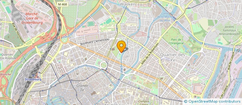 localisation de l'entreprise FERME EOLIENNE DES CHAMPS DE BAUDRES à STRASBOURG