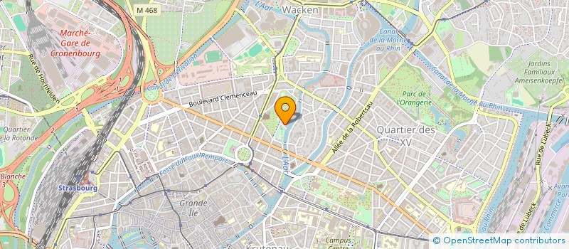 localisation de l'entreprise FERME EOLIENNE DES GENETS à STRASBOURG