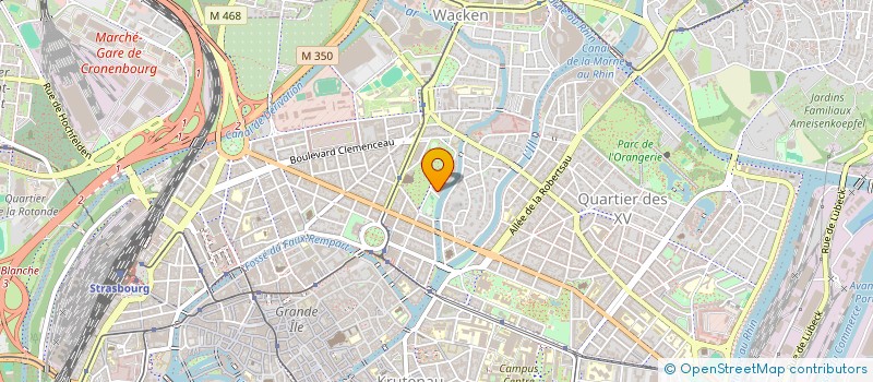 localisation de l'entreprise FERME EOLIENNE DES TREVIS  STRASBOURG