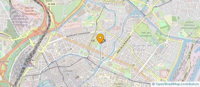localisation de l'entreprise FERME EOLIENNE DU BOIS BODIN à STRASBOURG
