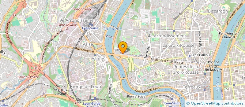 localisation de l'entreprise FERME EOLIENNE DU BUQUET  LYON