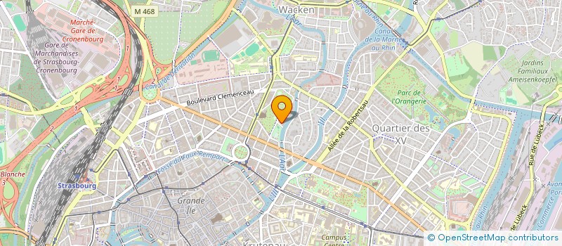 localisation de l'entreprise FERME EOLIENNE DU CHAMP PERSONNETTE à STRASBOURG
