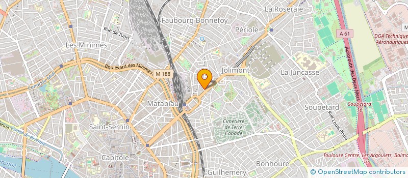 localisation de l'entreprise FERME EOLIENNE DU CLOS SERIN à TOULOUSE