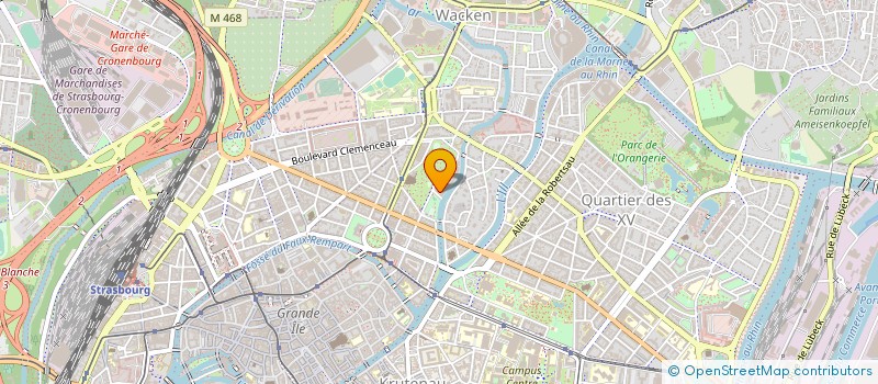 localisation de l'entreprise FERME EOLIENNE LES TERRES CHAUDES à STRASBOURG