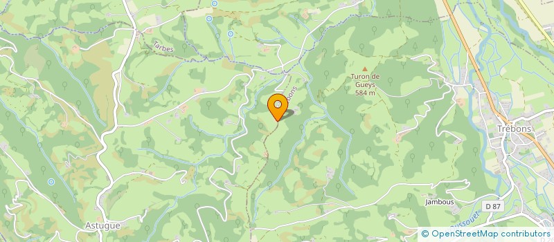 localisation de l'entreprise FERME ESQUIROS  ASTUGUE