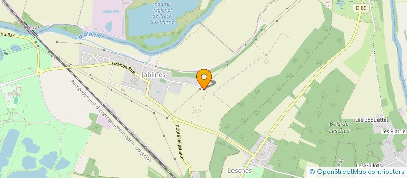 localisation de l'entreprise FERME EXPLOITATION AGRICOLE JABLINES à JABLINES