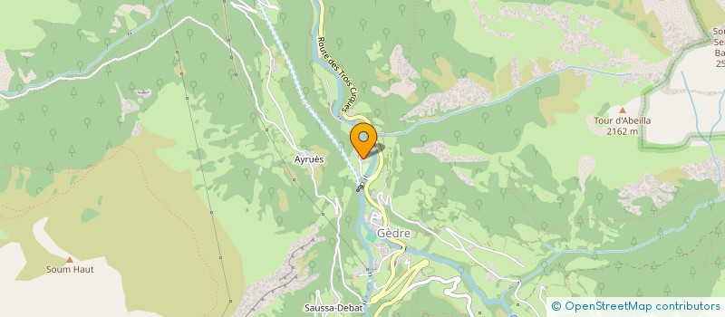 localisation de l'entreprise FERME FEDACOU  GAVARNIE-GEDRE