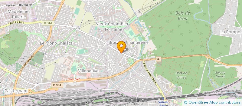 localisation de l'entreprise FERME FRANCAISE à BROU-SUR-CHANTEREINE