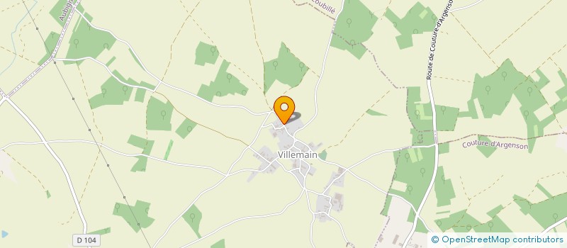 localisation de l'entreprise FERME GEORGELET à VILLEMAIN