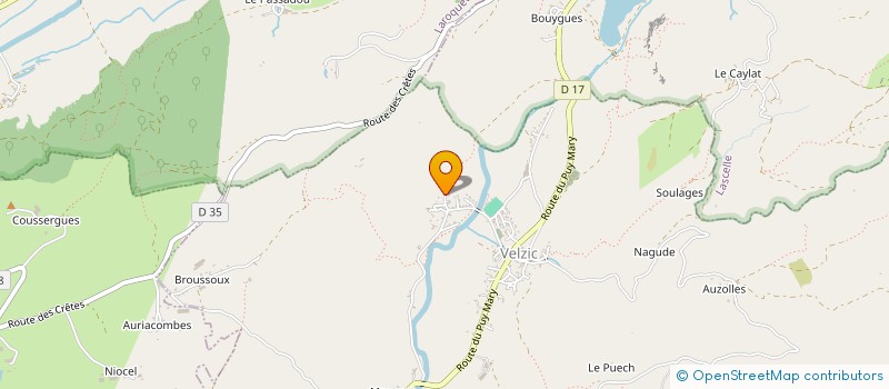 localisation de l'entreprise FERME JEANETTE 2025  VELZIC