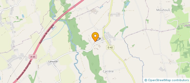 localisation de l'entreprise FERME JOANABAT  CARRERE