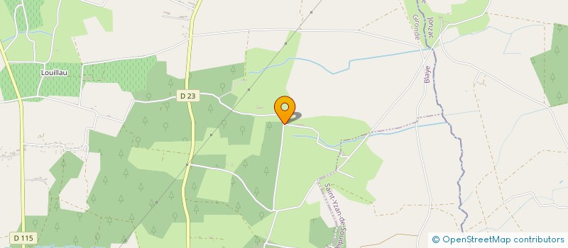 localisation de l'entreprise FERME LA CHAUME DES CAILLOUX  SAINT-SAVIN