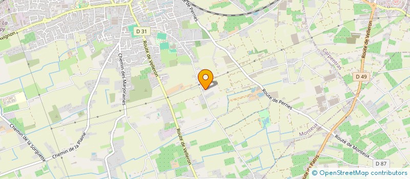 localisation de l'entreprise FERME LA FLORANE  MONTEUX