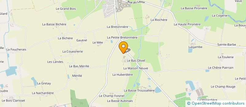 localisation de l'entreprise FERME LA ROCHE AUX FEES à ESSE