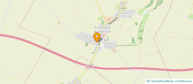 localisation de l'entreprise FERME LE BOSQUET à FRAMERVILLE-RAINECOURT