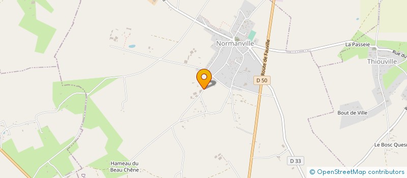 localisation de l'entreprise FERME LENOUVEL à NORMANVILLE