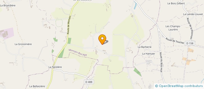 localisation de l'entreprise FERME LIVET à MORTAIN-BOCAGE