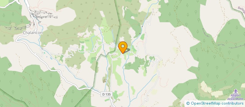 localisation de l'entreprise FERME MROZ  LA MOTTE-CHALANCON